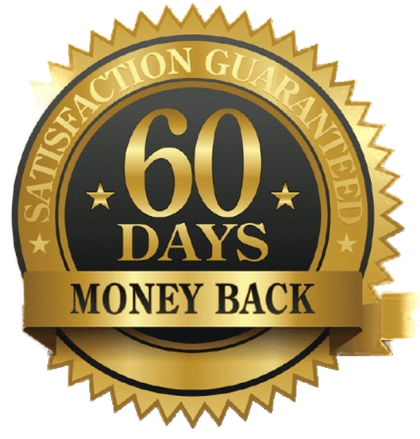 60-day money back guarantee